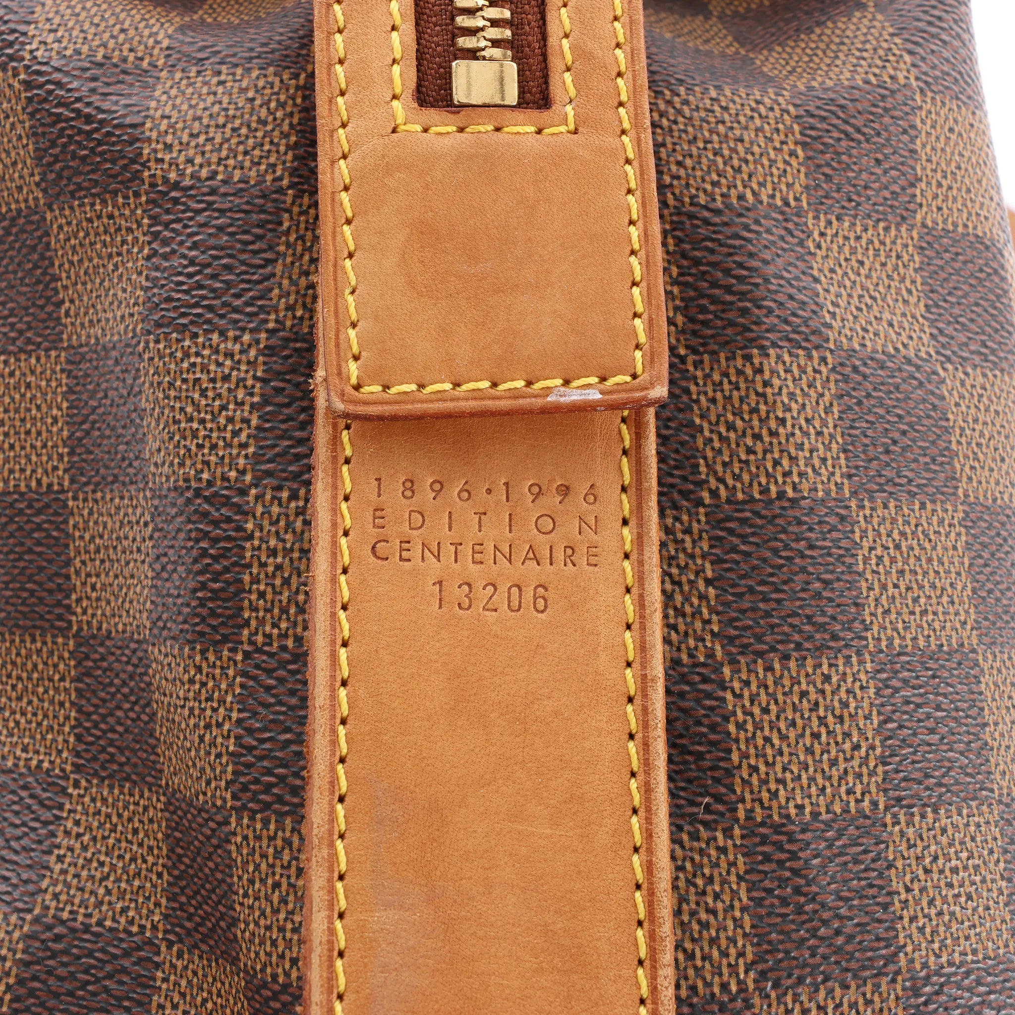 Louis Vuitton Columbine Damier Ebene Shoulder Bag in Brown N99037
