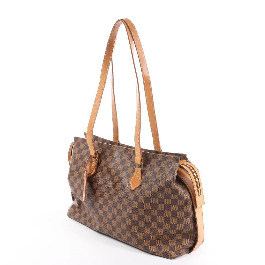 Louis Vuitton Columbine Damier Ebene Shoulder Bag in Brown N99037