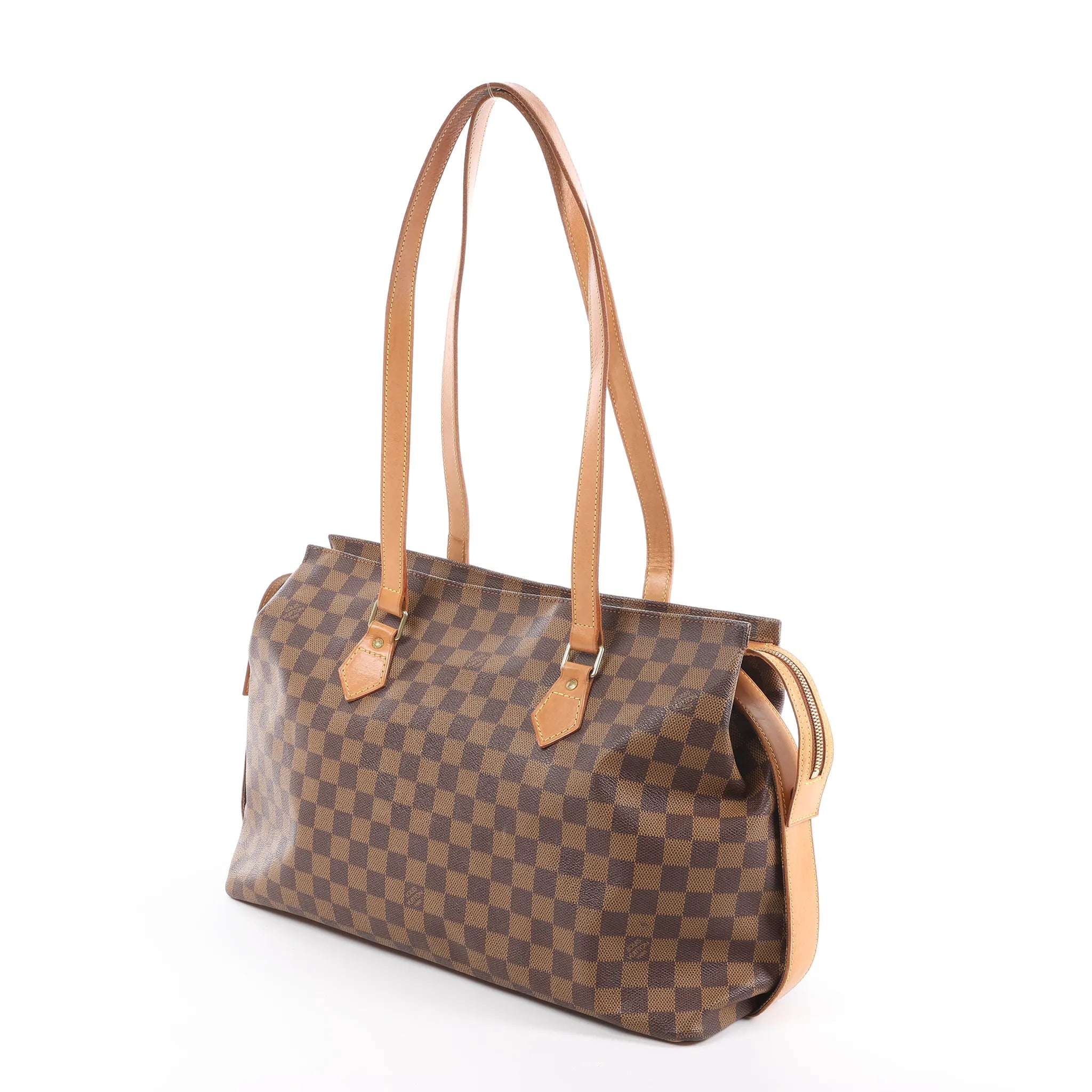 Louis Vuitton Columbine Damier Ebene Shoulder Bag in Brown N99037