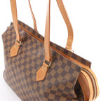 Louis Vuitton Columbine Damier Ebene Shoulder Bag in Brown N99037