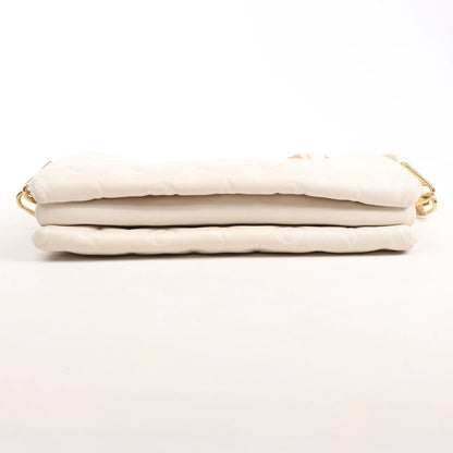 Louis Vuitton Coussin PM Monogram Embossed Crossbody Bag in White M57793