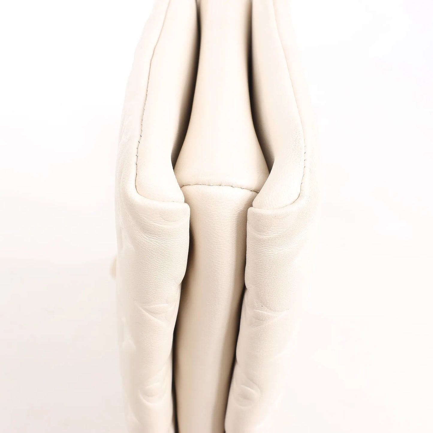 Louis Vuitton Coussin PM Monogram Embossed Crossbody Bag in White M57793