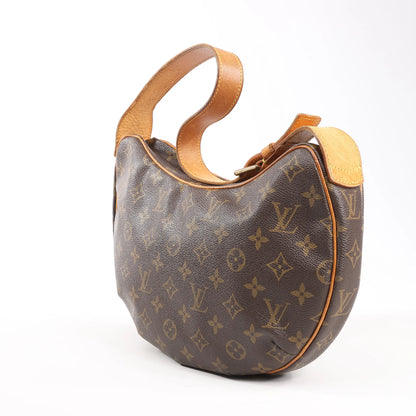 Louis Vuitton Croissant MM Monogram Shoulder Bag in Brown M51512
