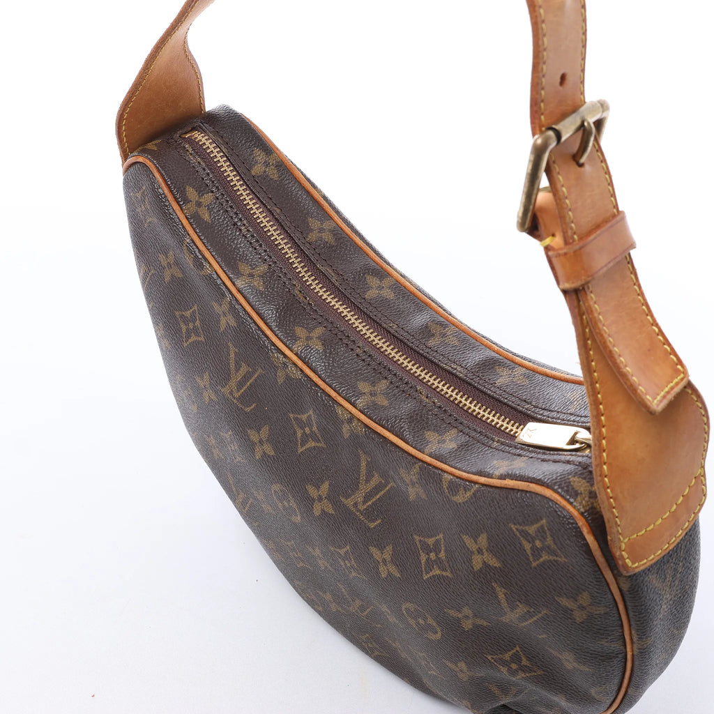 Louis Vuitton Croissant MM Monogram Shoulder Bag in Brown M51512