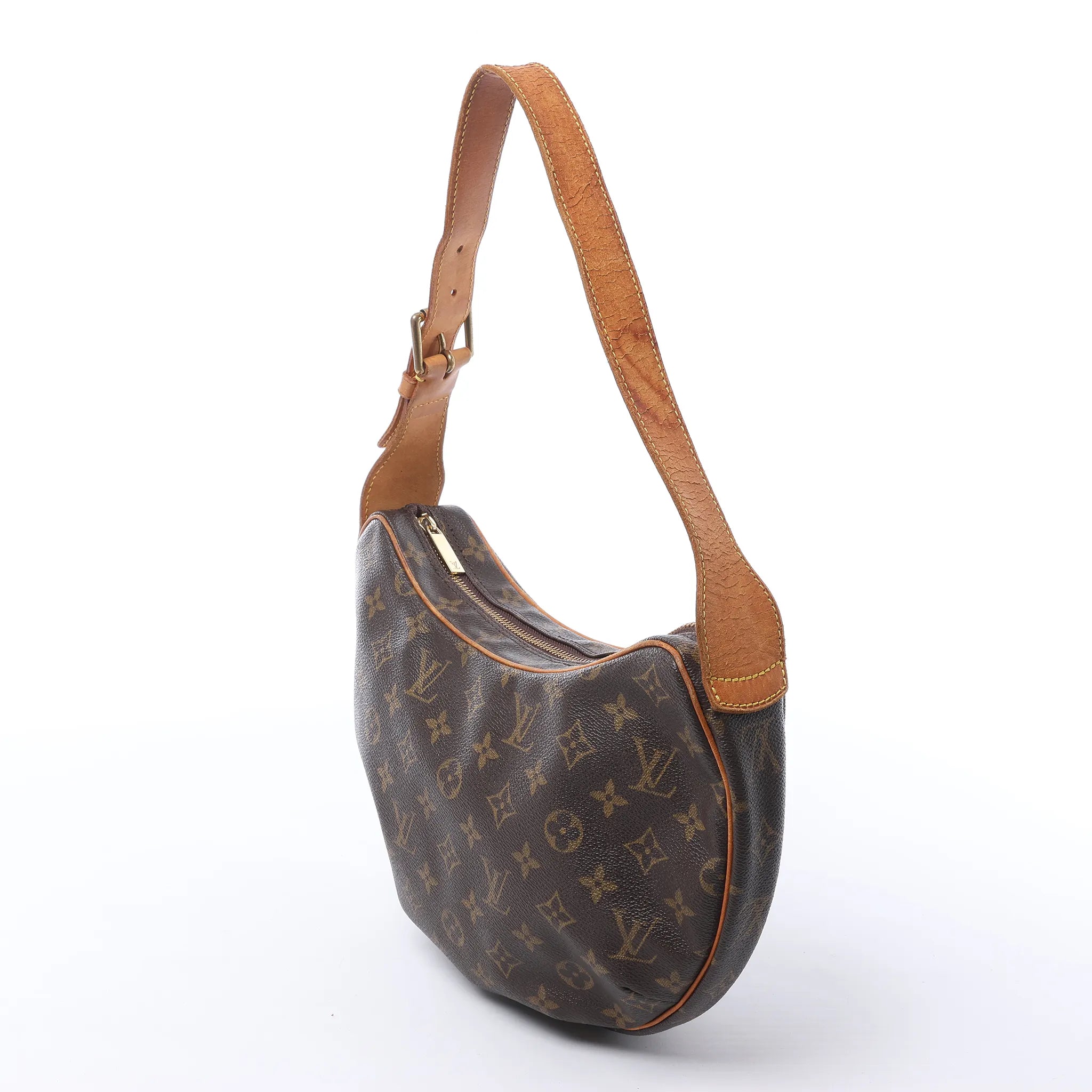 Louis Vuitton Croissant MM Monogram Shoulder Bag in Brown M51512
