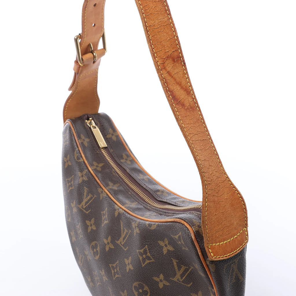 Louis Vuitton Croissant MM Monogram Shoulder Bag in Brown M51512