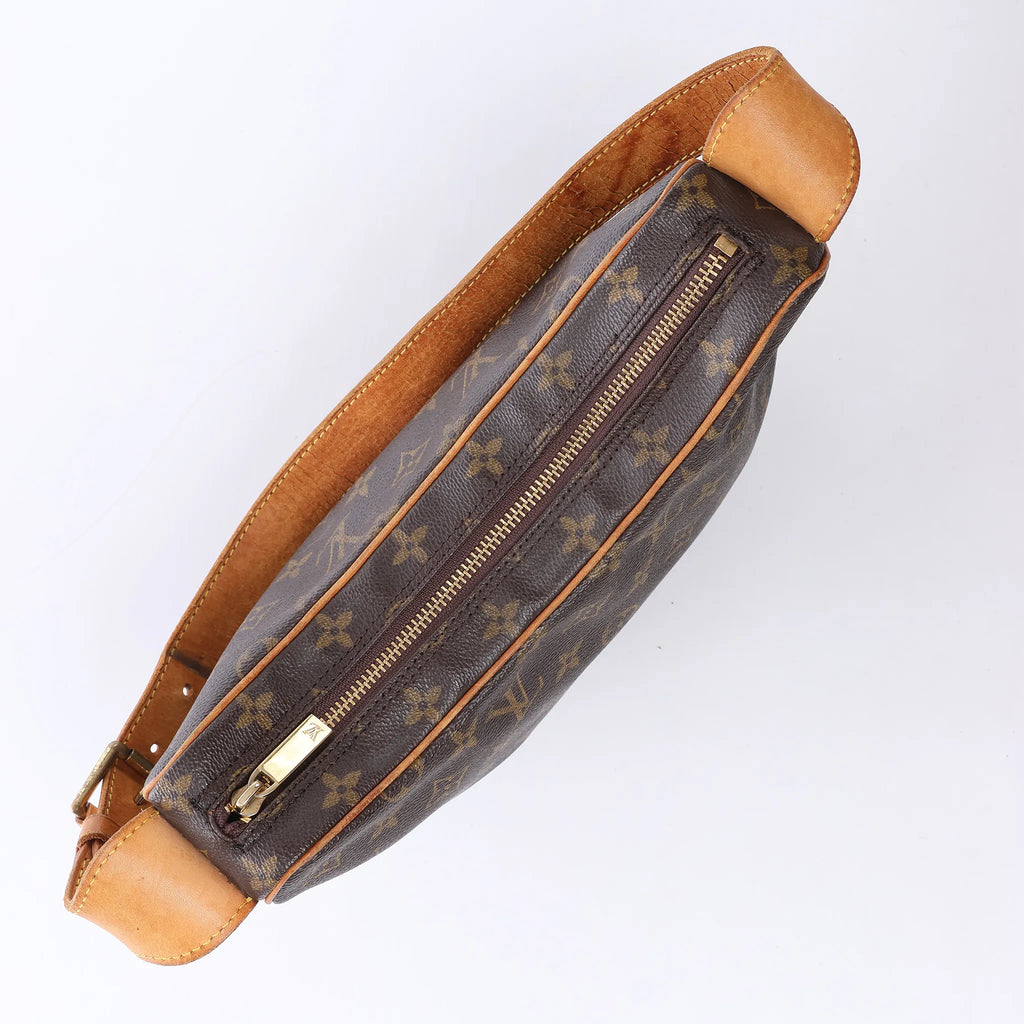 Louis Vuitton Croissant MM Monogram Shoulder Bag in Brown M51512