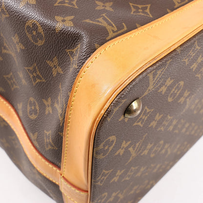 Louis Vuitton Monogram Canvas Cruiser 50 Travel Bag in Brown M41137