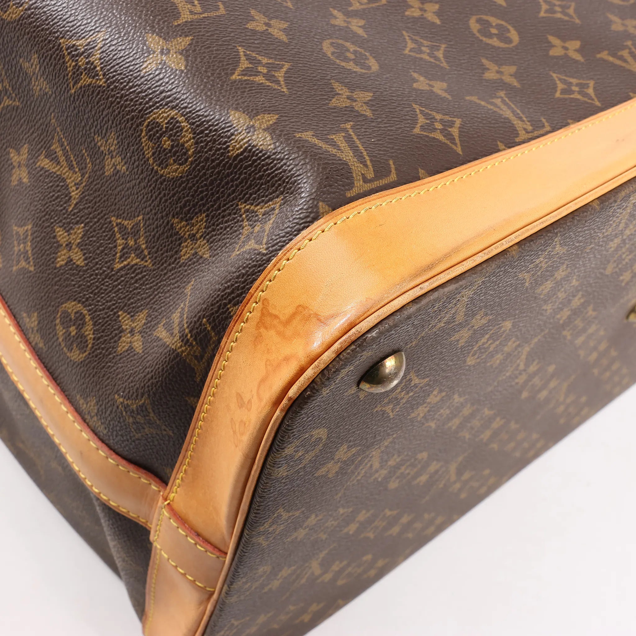 Louis Vuitton Monogram Canvas Cruiser 50 Travel Bag in Brown M41137