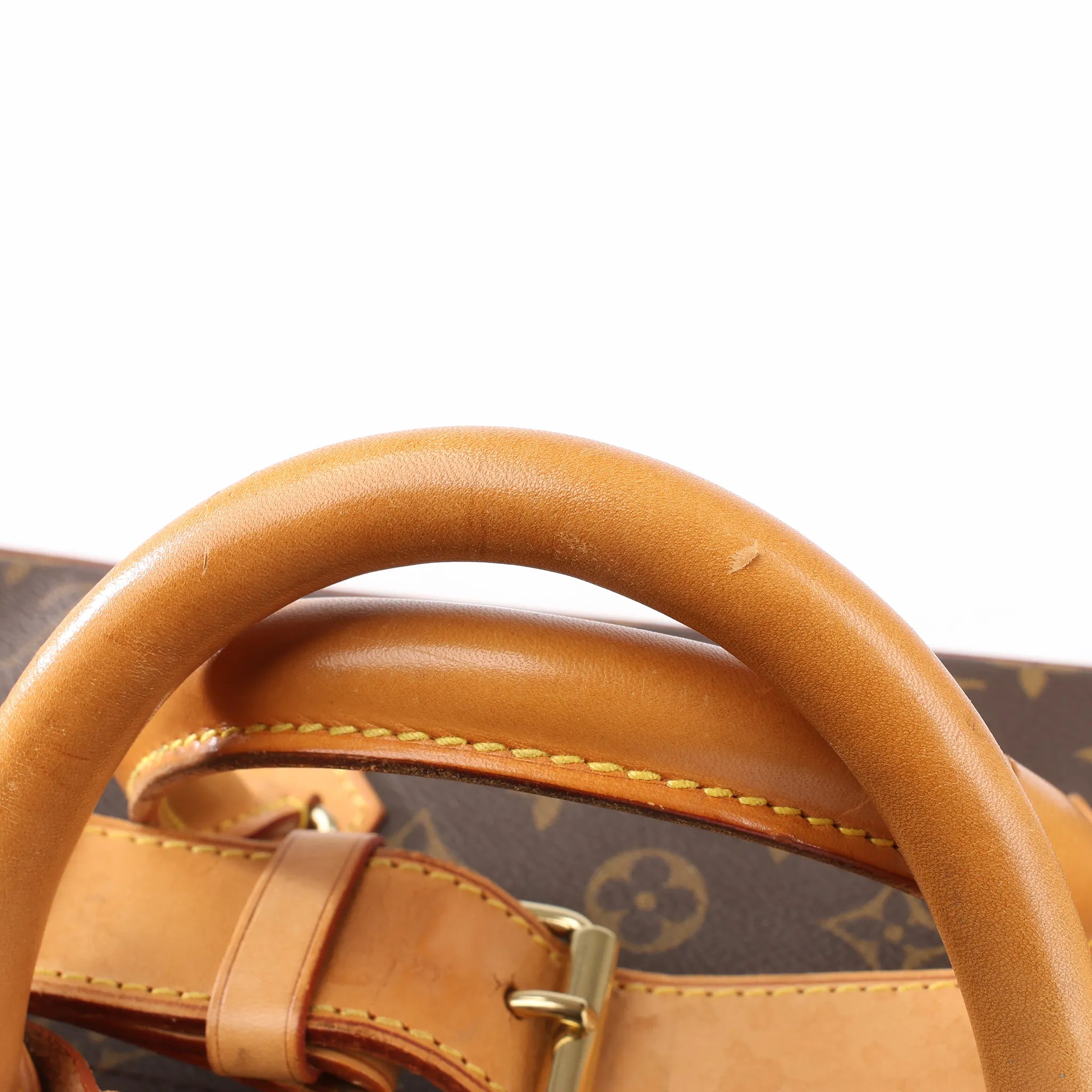 Louis Vuitton Monogram Canvas Cruiser 50 Travel Bag in Brown M41137