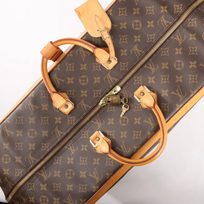 Louis Vuitton Monogram Canvas Cruiser 50 Travel Bag in Brown M41137