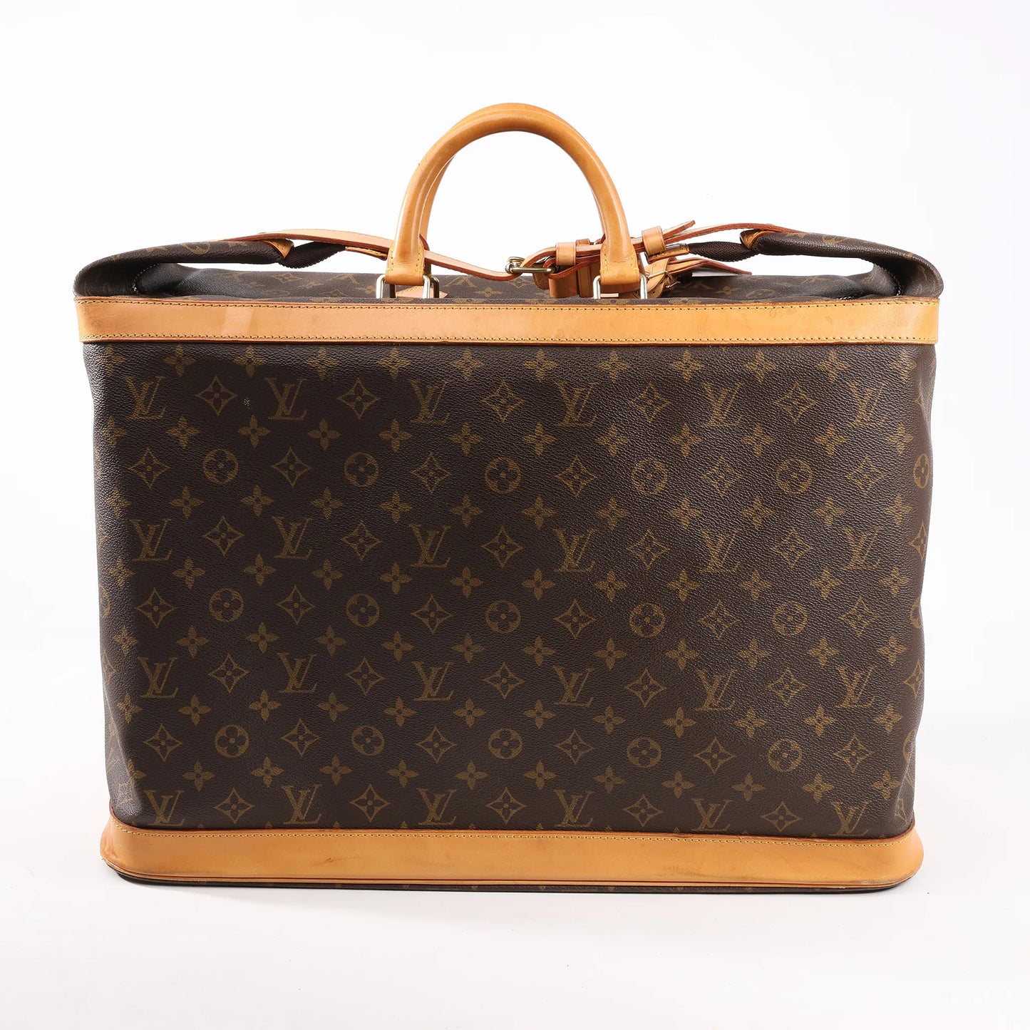 Louis Vuitton Monogram Canvas Cruiser 50 Travel Bag in Brown M41137