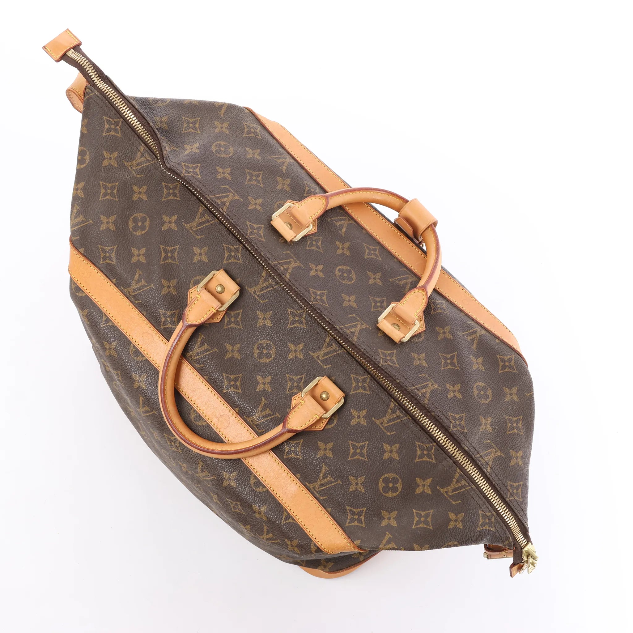 Louis Vuitton Cruiser 40 Monogram Canvas Travel Bag in Brown M41139