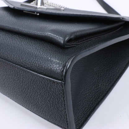 Louis Vuitton Cuir Taurillon MyLockMe BB 2Way Handbag in Black