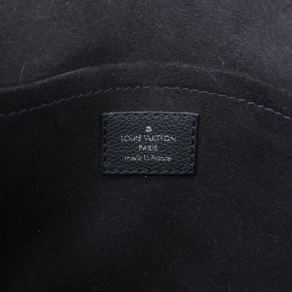 Louis Vuitton Cuir Taurillon MyLockMe BB 2Way Handbag in Black M51418