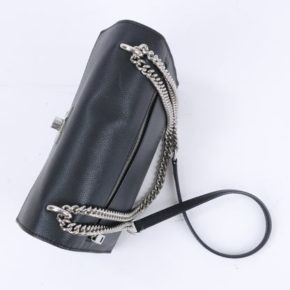 Louis Vuitton Cuir Taurillon MyLockMe BB 2Way Handbag in Black M51418
