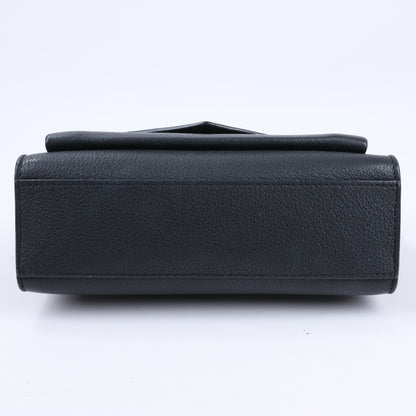 Louis Vuitton Cuir Taurillon MyLockMe BB 2Way Handbag in Black M51418