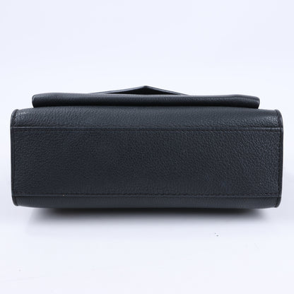 Louis Vuitton Cuir Taurillon MyLockMe BB 2Way Handbag in Black