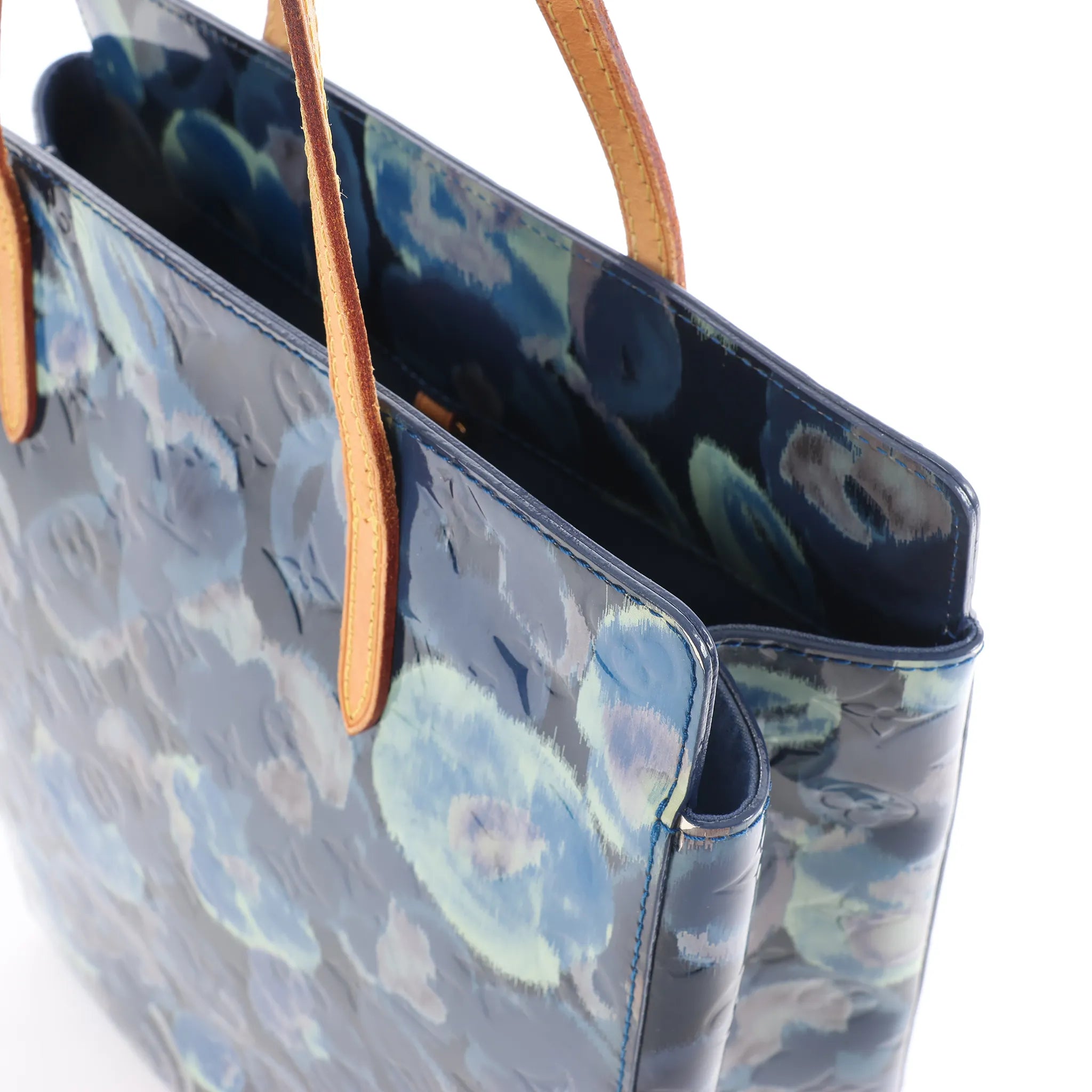 Louis Vuitton Catalina Monogram Ikat Flower Handbag in Blue M90035