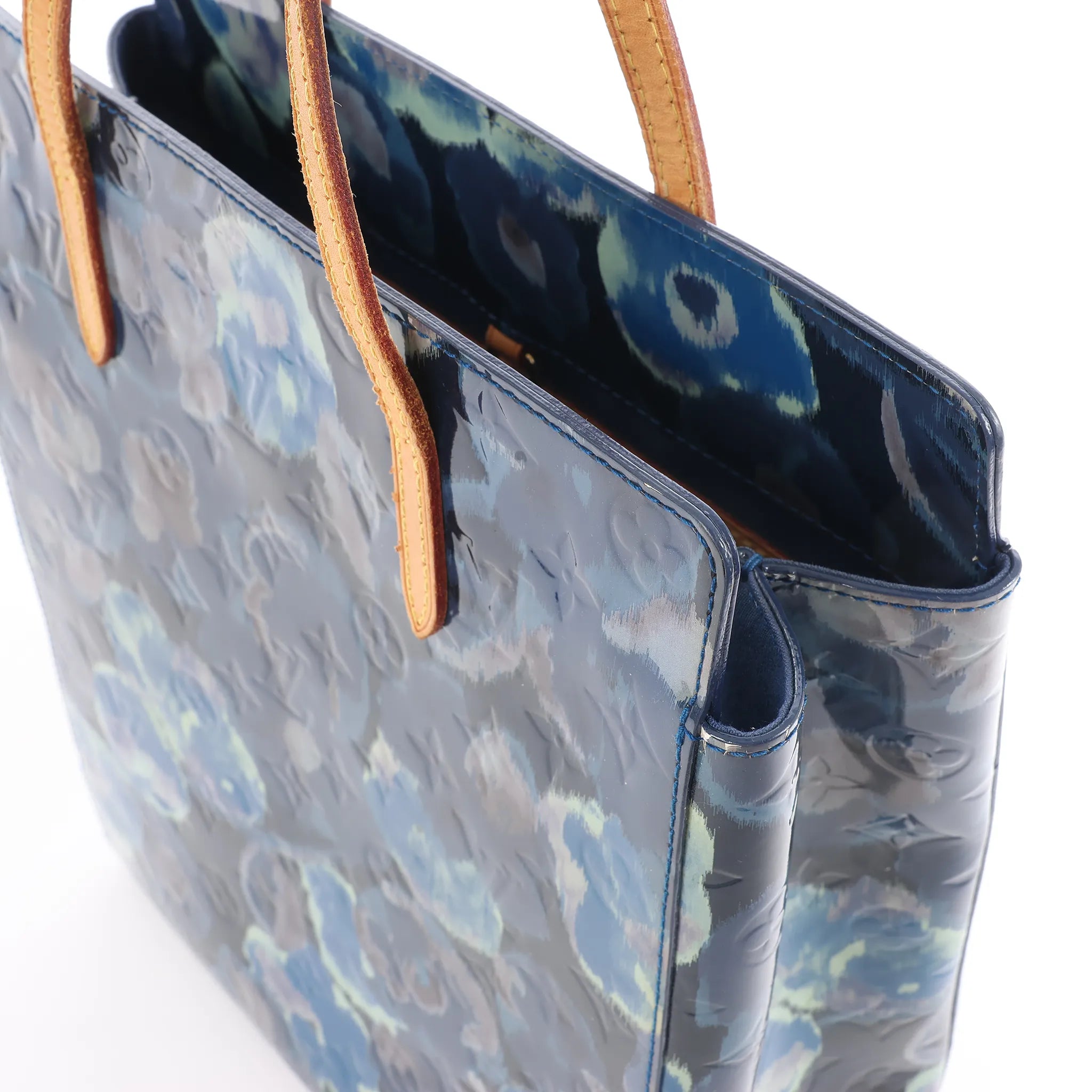 Louis Vuitton Catalina Monogram Ikat Flower Handbag in Blue M90035