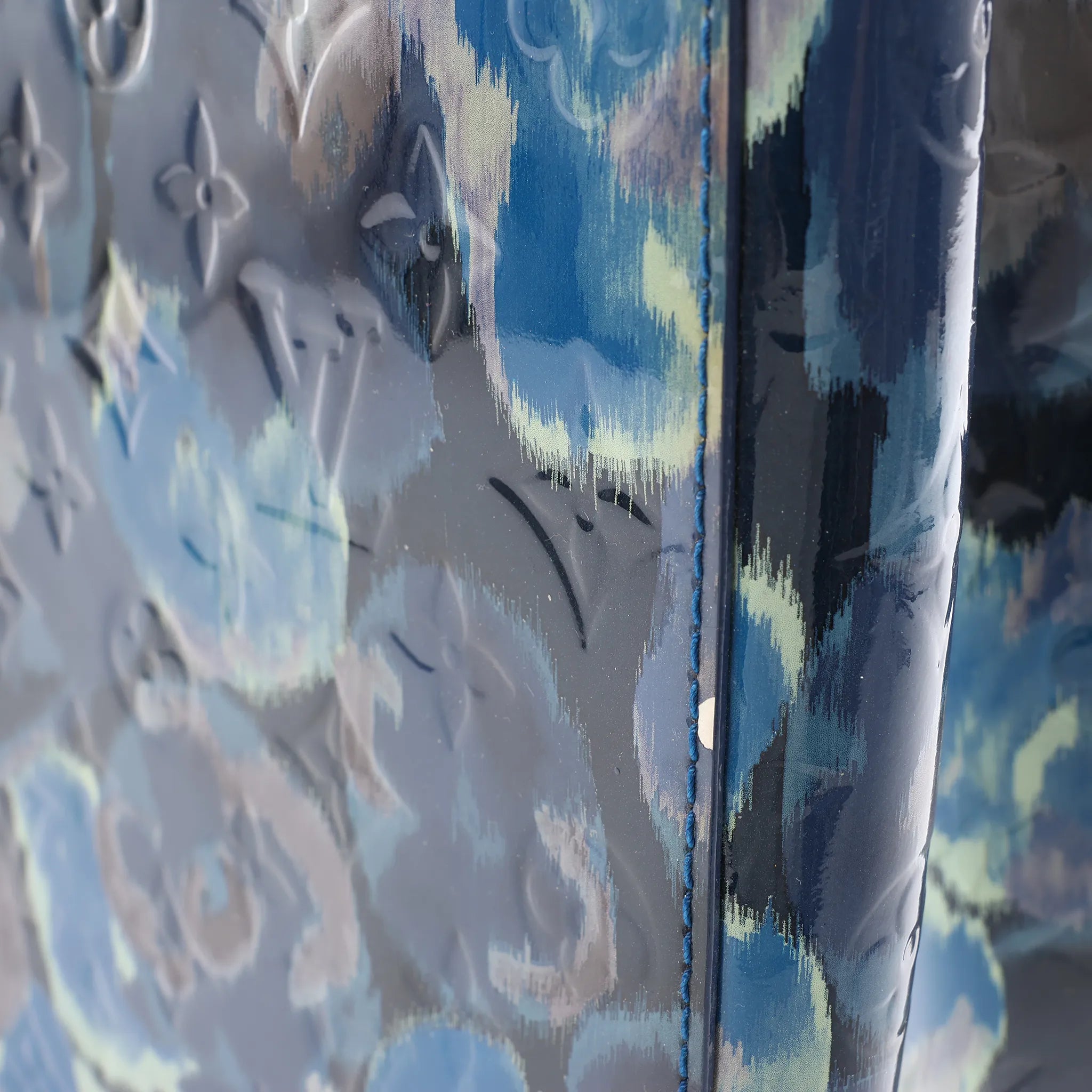 Louis Vuitton Catalina Monogram Ikat Flower Handbag in Blue M90035