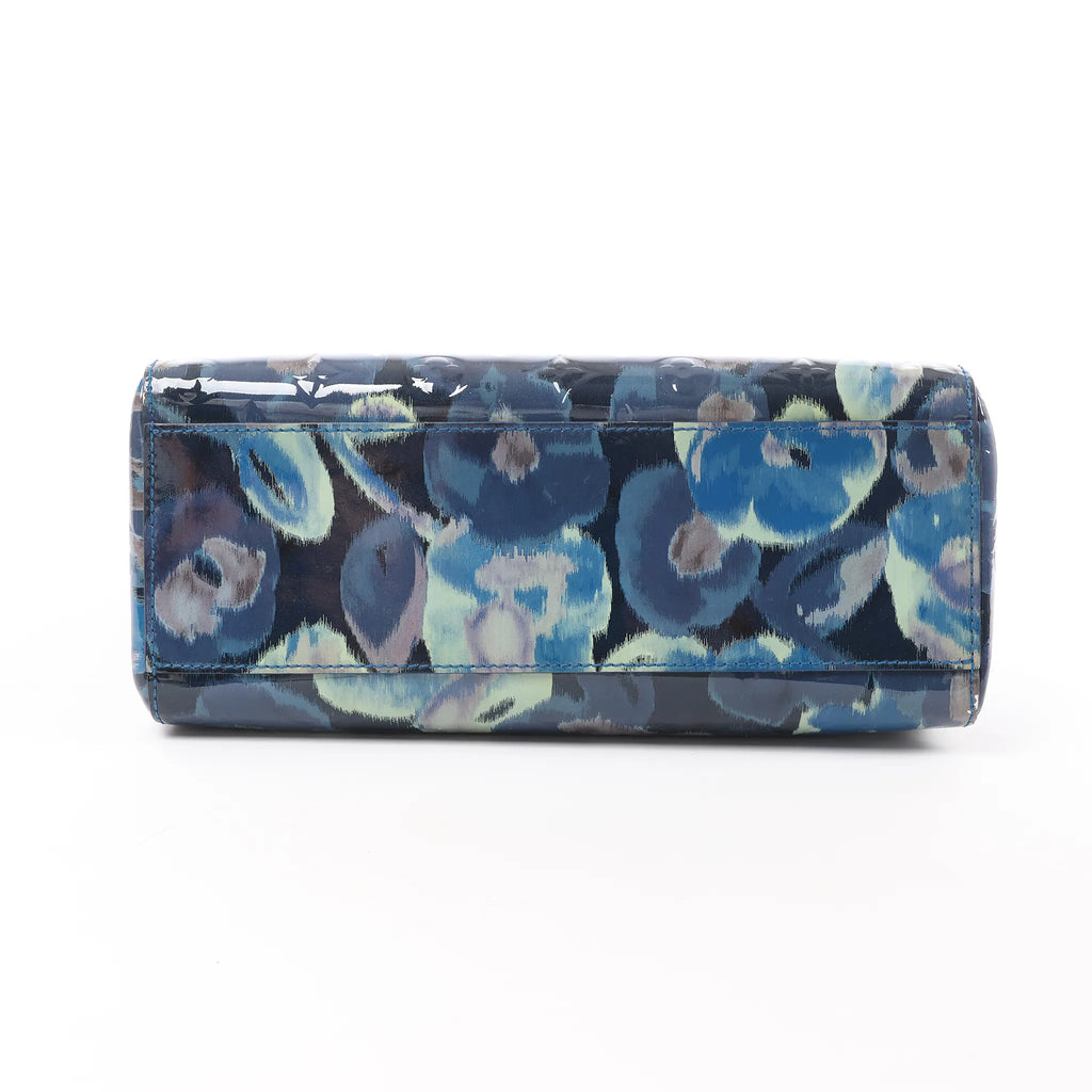 Louis Vuitton Catalina Monogram Ikat Flower Handbag in Blue M90035