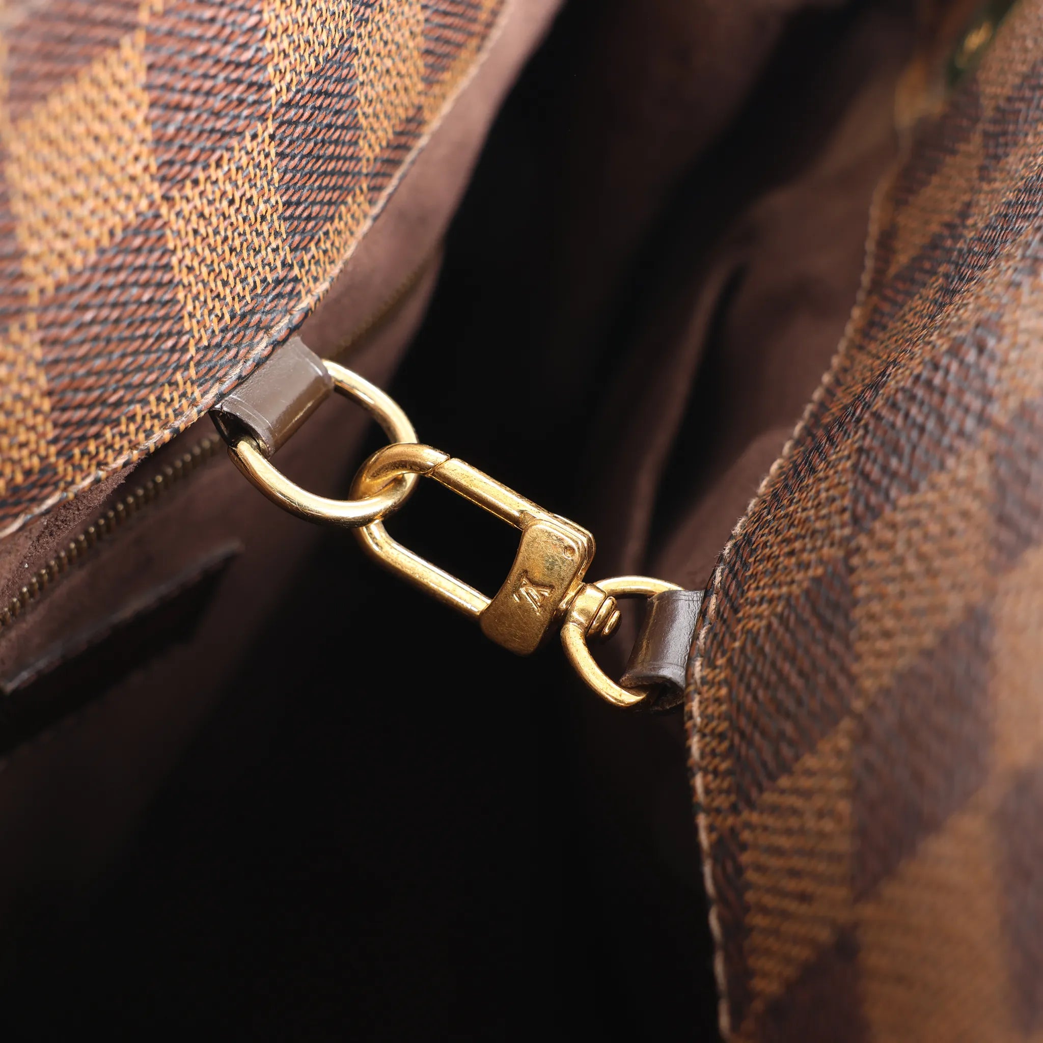 Louis Vuitton Marylebone PM Damier Ebene Shoulder Bag in Brown