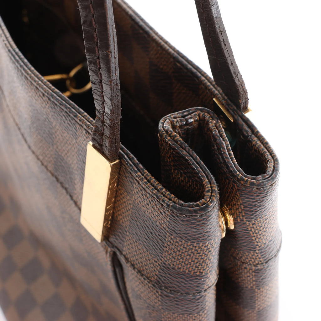 Louis Vuitton Marylebone PM Damier Ebene Shoulder Bag in Brown