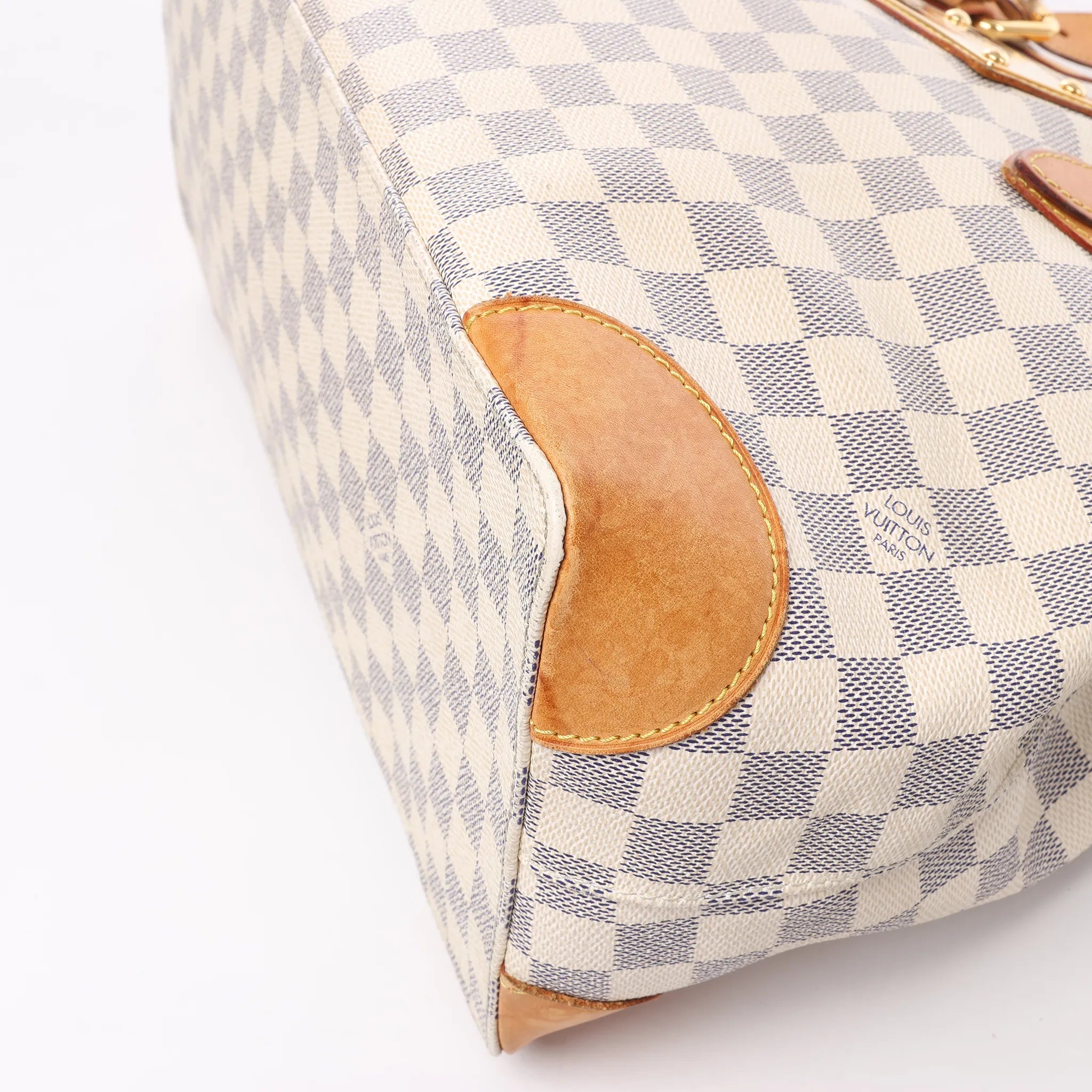 Louis Vuitton Damier Azur Hampstead MM Handbag N51206