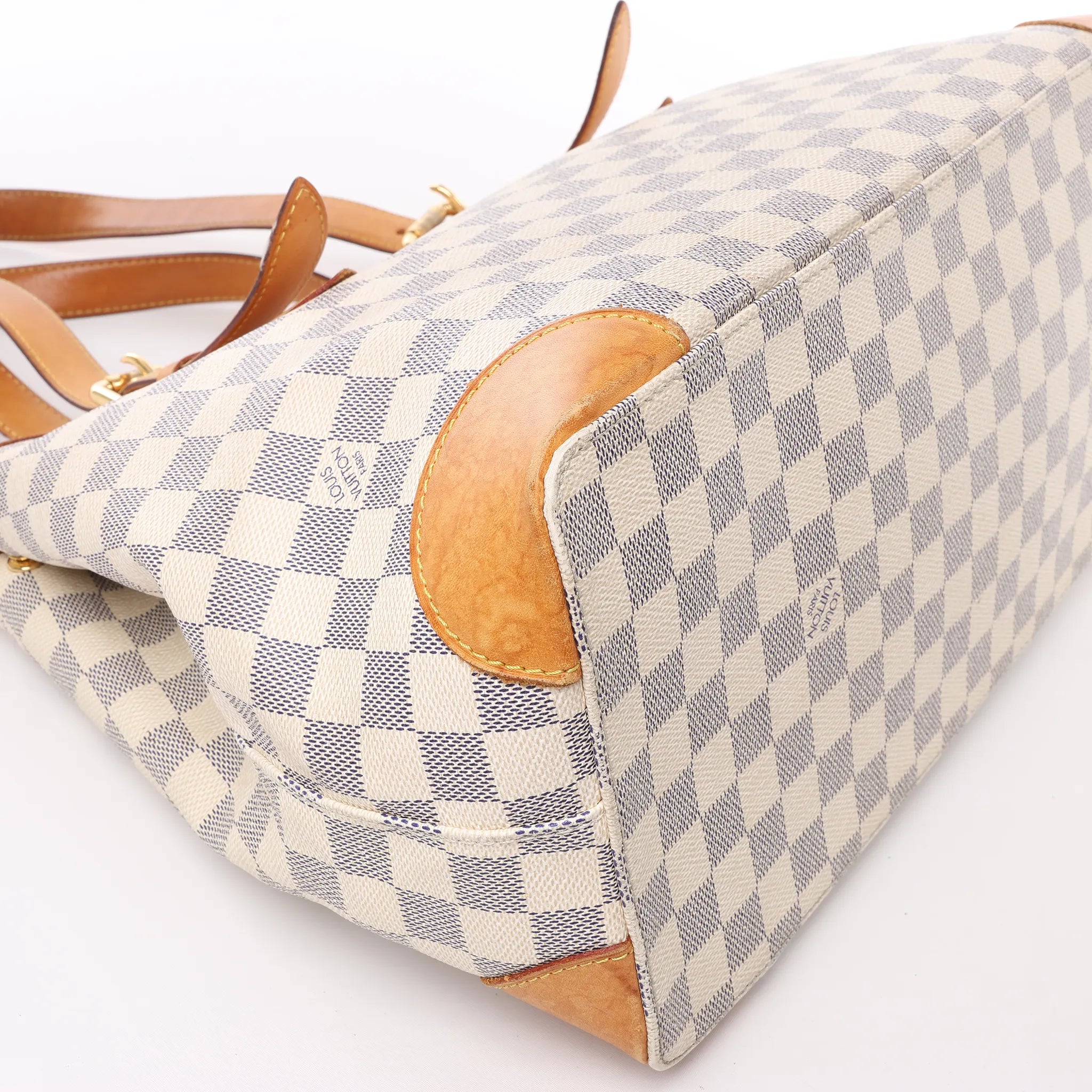 Louis Vuitton Damier Azur Hampstead MM Handbag N51206
