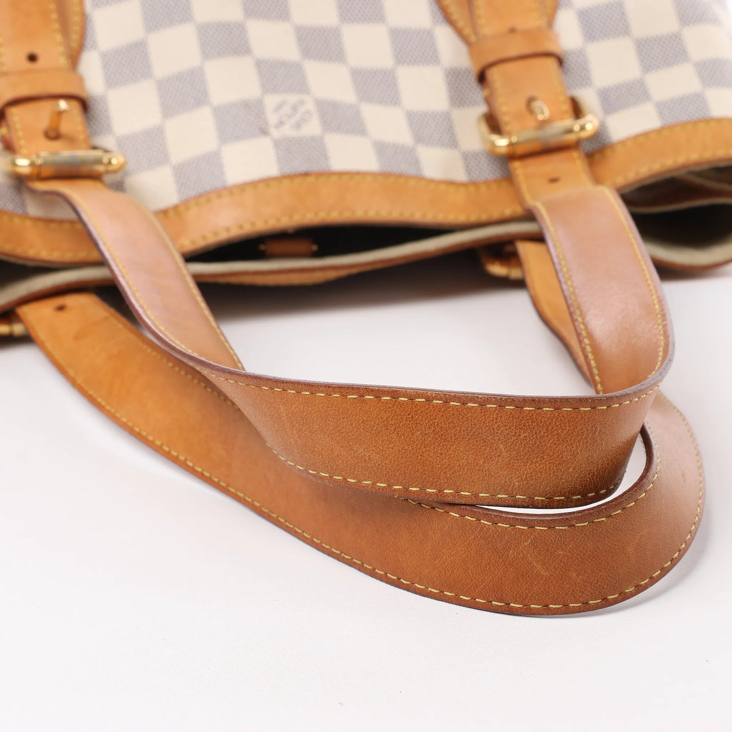 Louis Vuitton Damier Azur Hampstead MM Handbag N51206