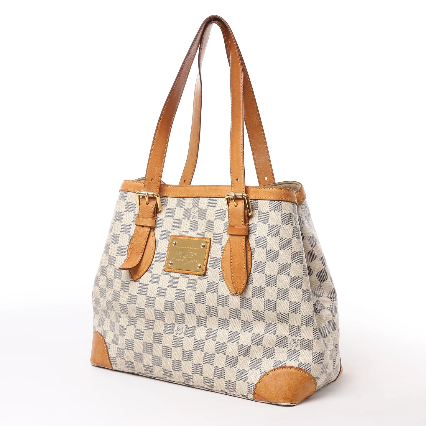 Louis Vuitton Damier Azur Hampstead MM Handbag N51206