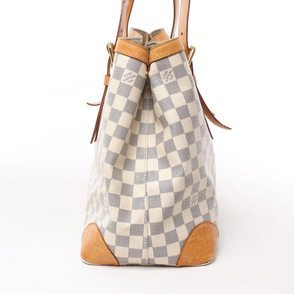 Louis Vuitton Damier Azur Hampstead MM Handbag N51206