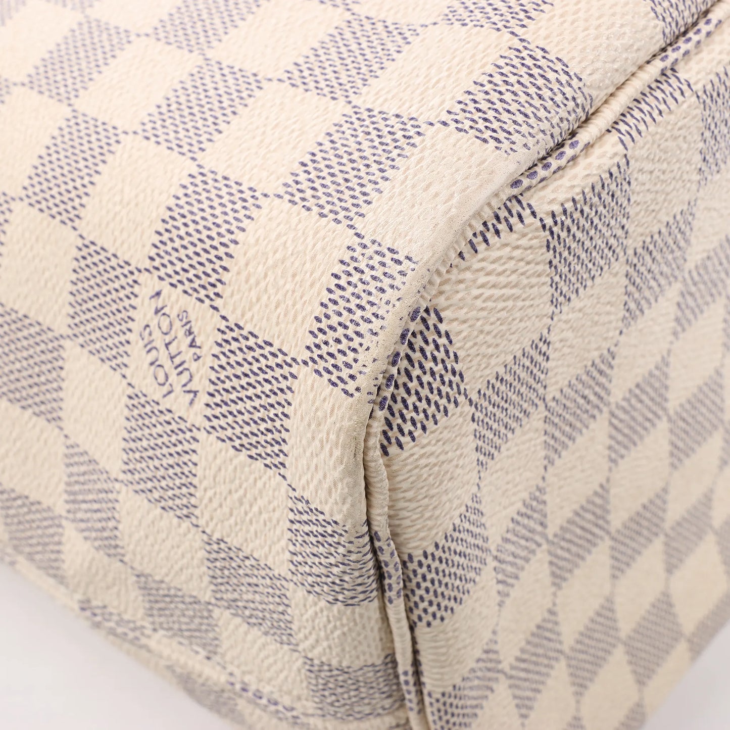Louis Vuitton Damier Azur Neverfull MM Shoulder Bag N41361