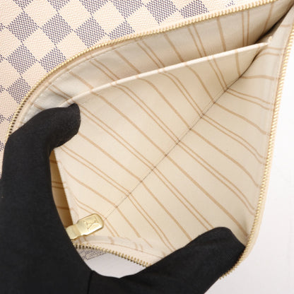 Louis Vuitton Damier Azur Neverfull MM Shoulder Bag N41361