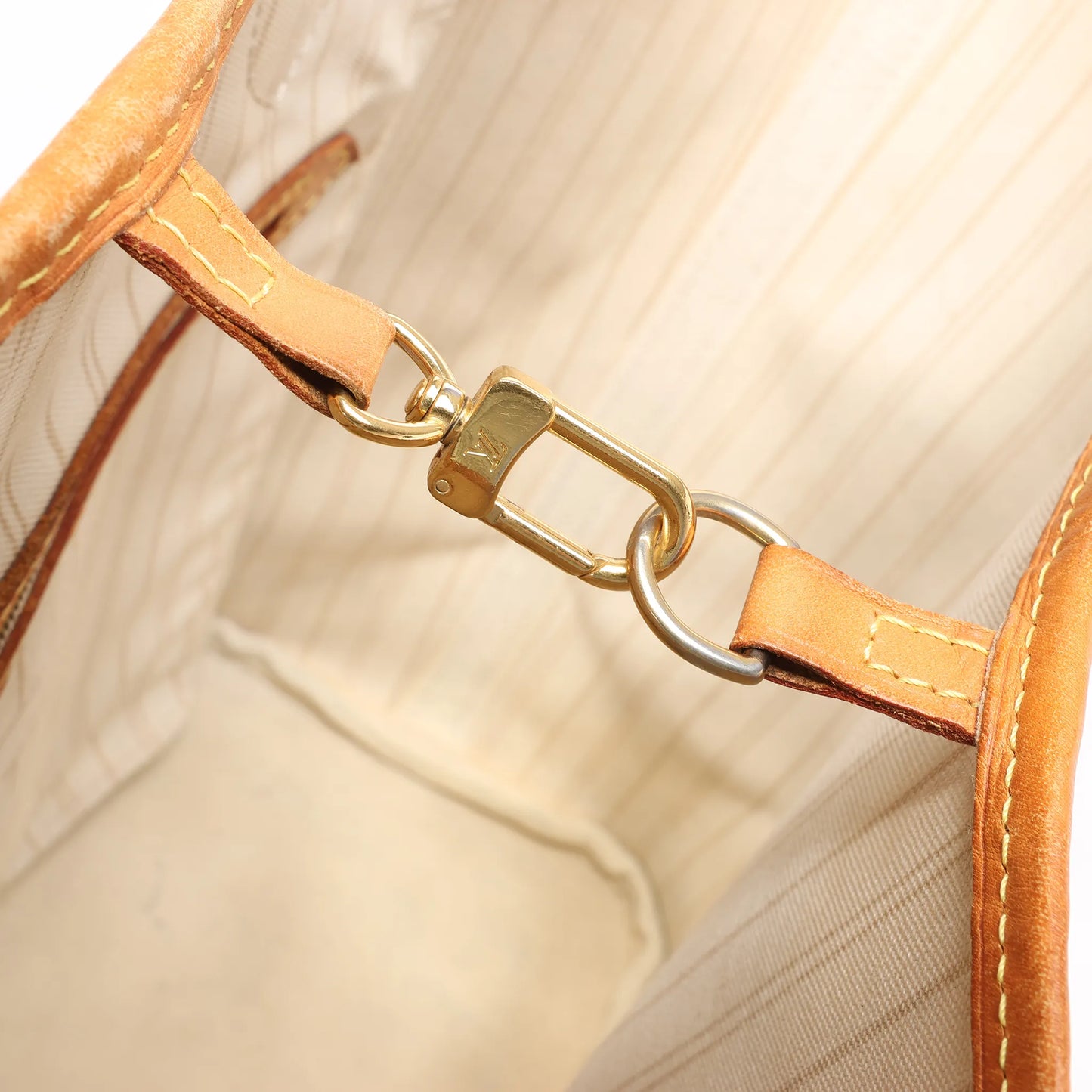 Louis Vuitton Damier Azur Neverfull MM Shoulder Bag N41361