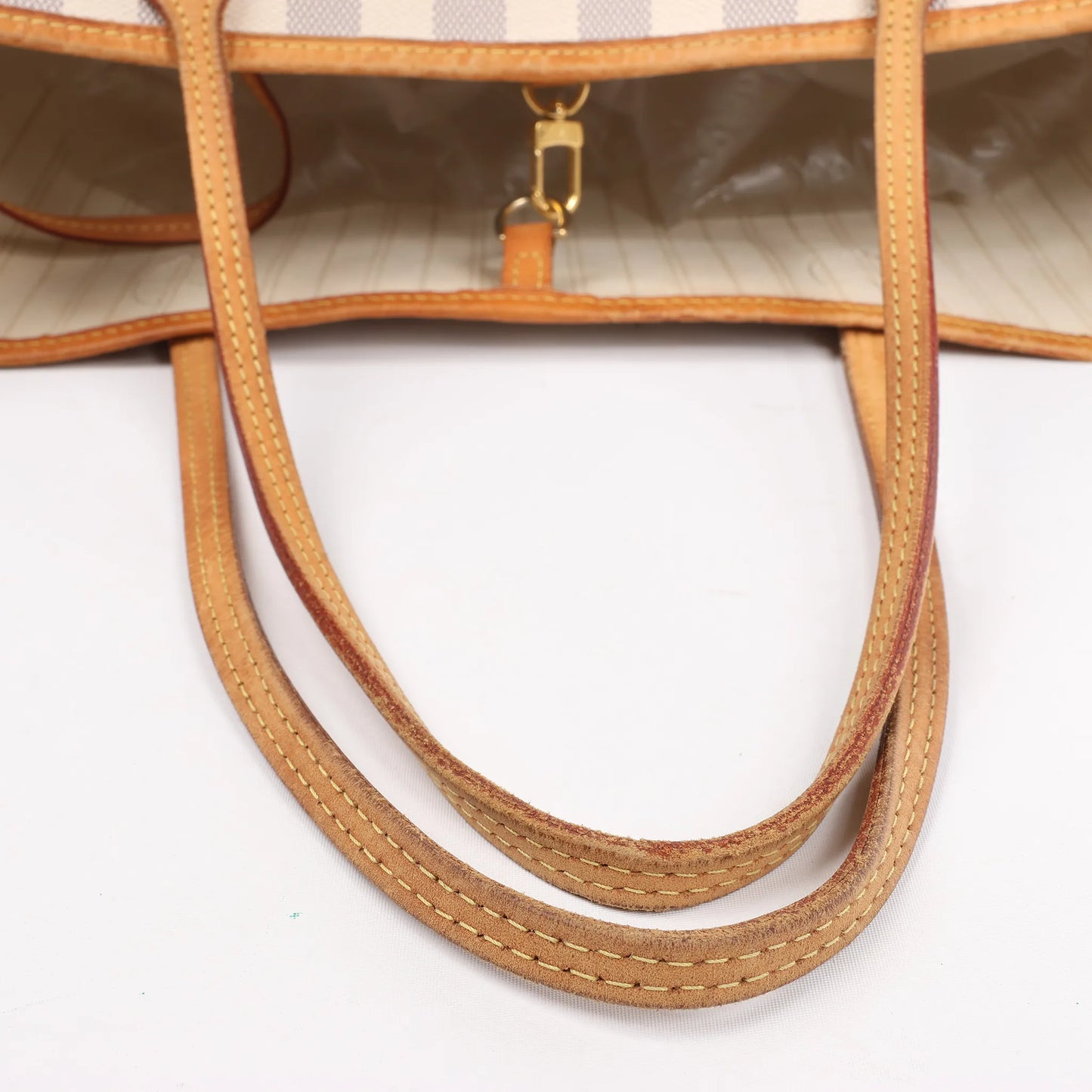 Louis Vuitton Damier Azur Neverfull MM Shoulder Bag N41361