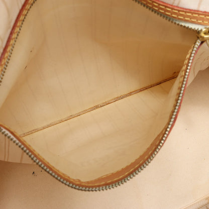 Louis Vuitton Damier Azur Neverfull MM Shoulder Bag N51107