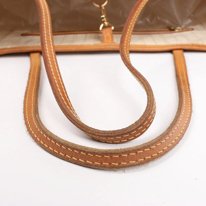 Louis Vuitton Damier Azur Neverfull MM Shoulder Bag N51107