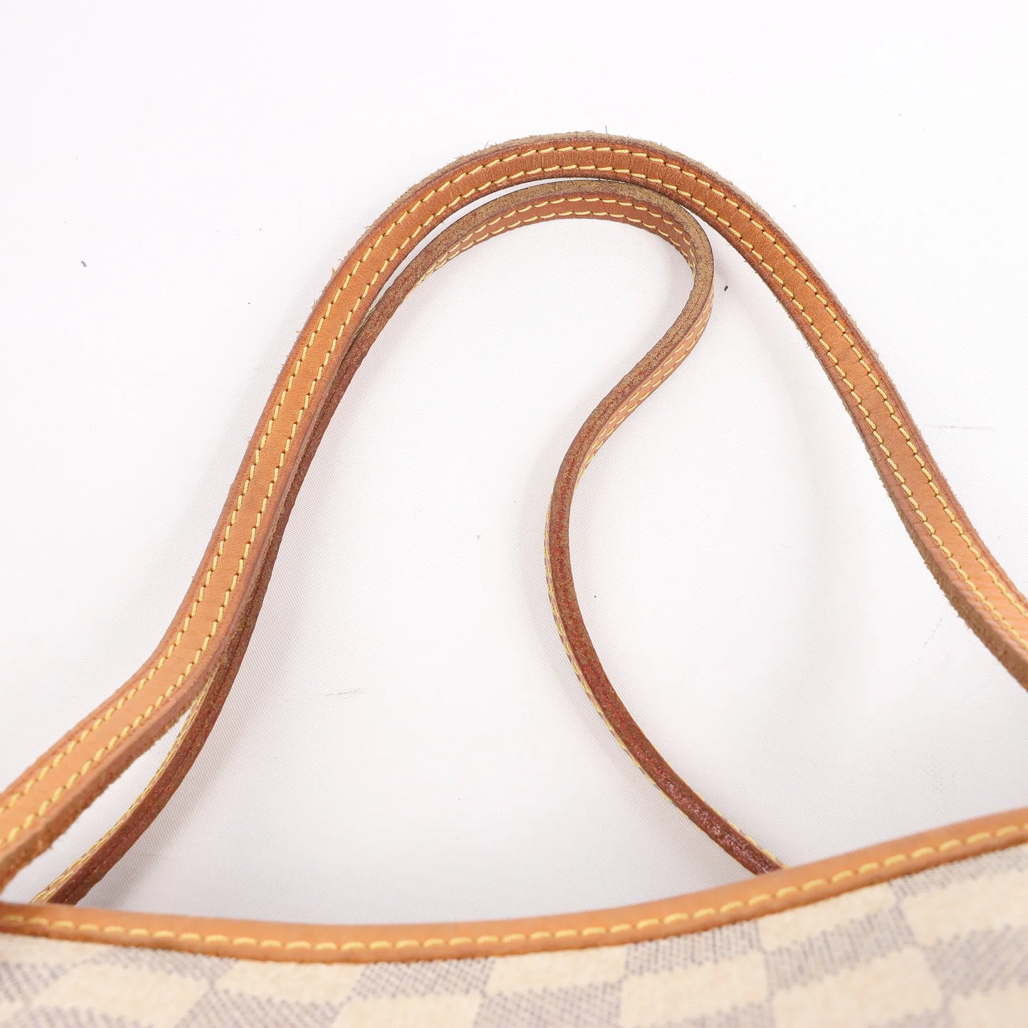 Louis Vuitton Damier Azur Neverfull MM Shoulder Bag N51107