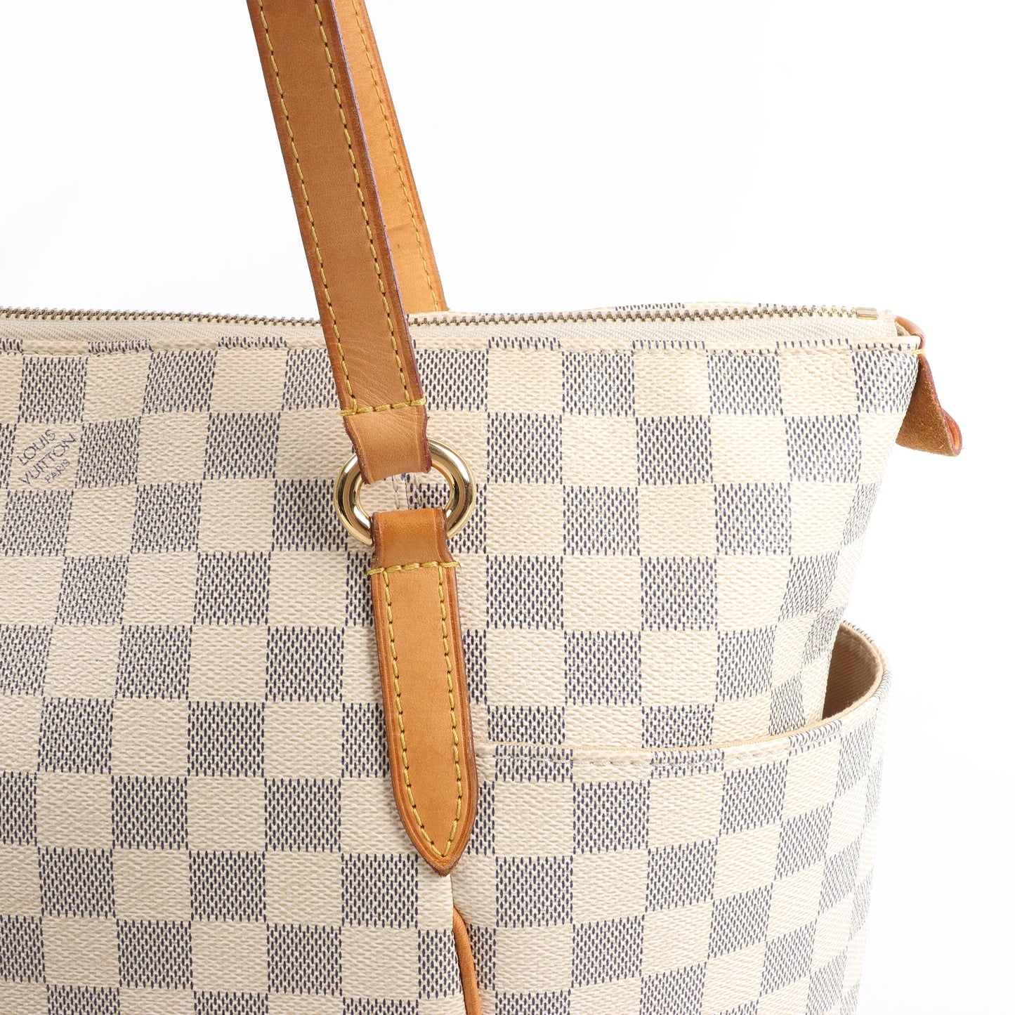 Louis Vuitton Damier Azur Totally MM Shoulder Bag N51262