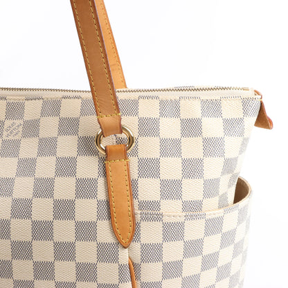 Louis Vuitton Damier Azur Totally MM Shoulder Bag N51262