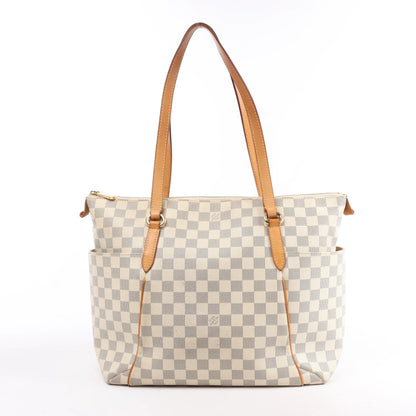 Louis Vuitton Damier Azur Totally MM Shoulder Bag N51262