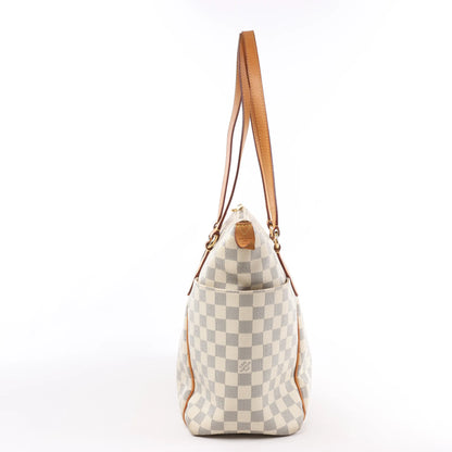 Louis Vuitton Damier Azur Totally MM Shoulder Bag N51262