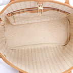 Louis Vuitton Neverfull PM Damier Azur Shoulder Bag in Beige N51110