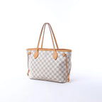 Louis Vuitton Neverfull PM Damier Azur Shoulder Bag in Beige N51110