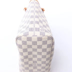Louis Vuitton Neverfull PM Damier Azur Shoulder Bag in Beige N51110