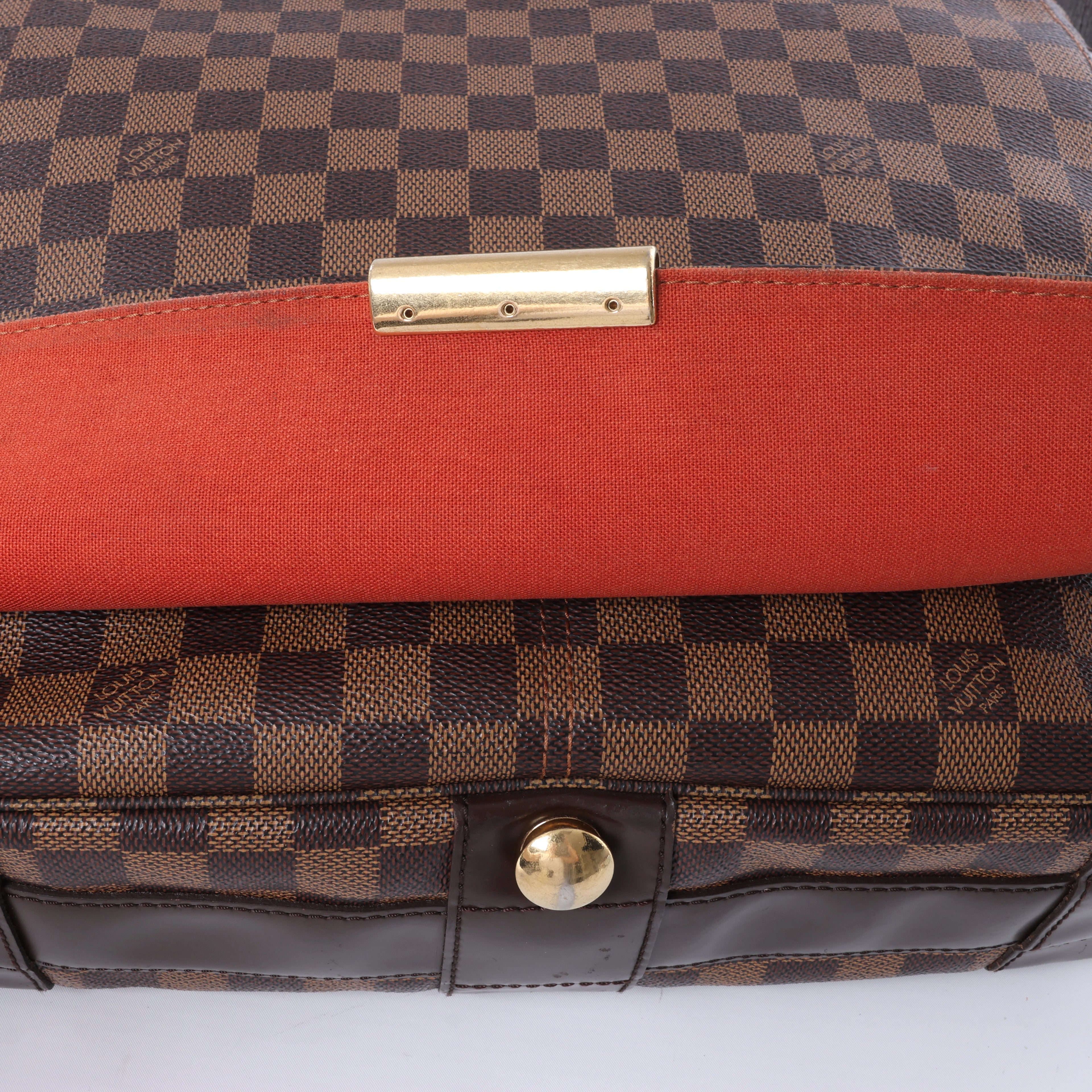 Bolso bandolera Louis Vuitton Bastille Damier Ebene Messenger en marrón N45258