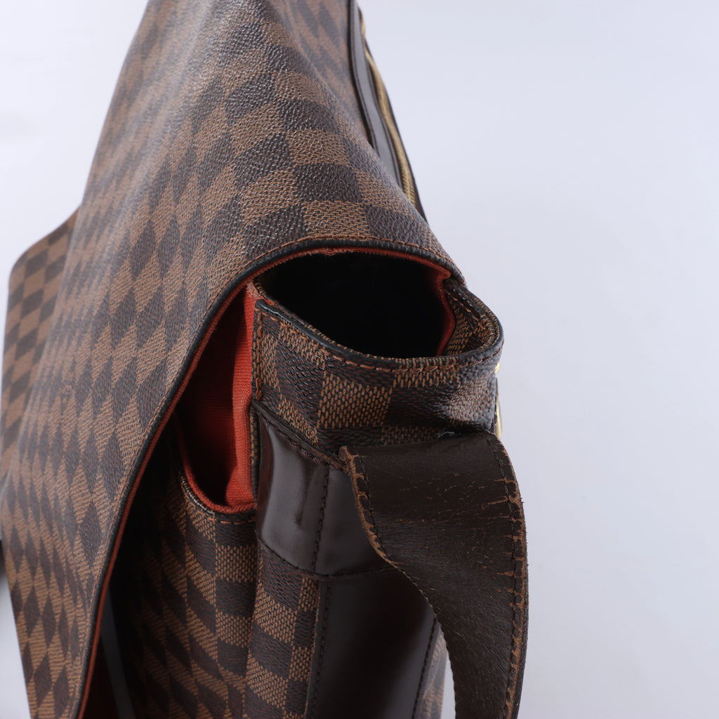 Bolso bandolera Louis Vuitton Bastille Damier Ebene Messenger en marrón N45258