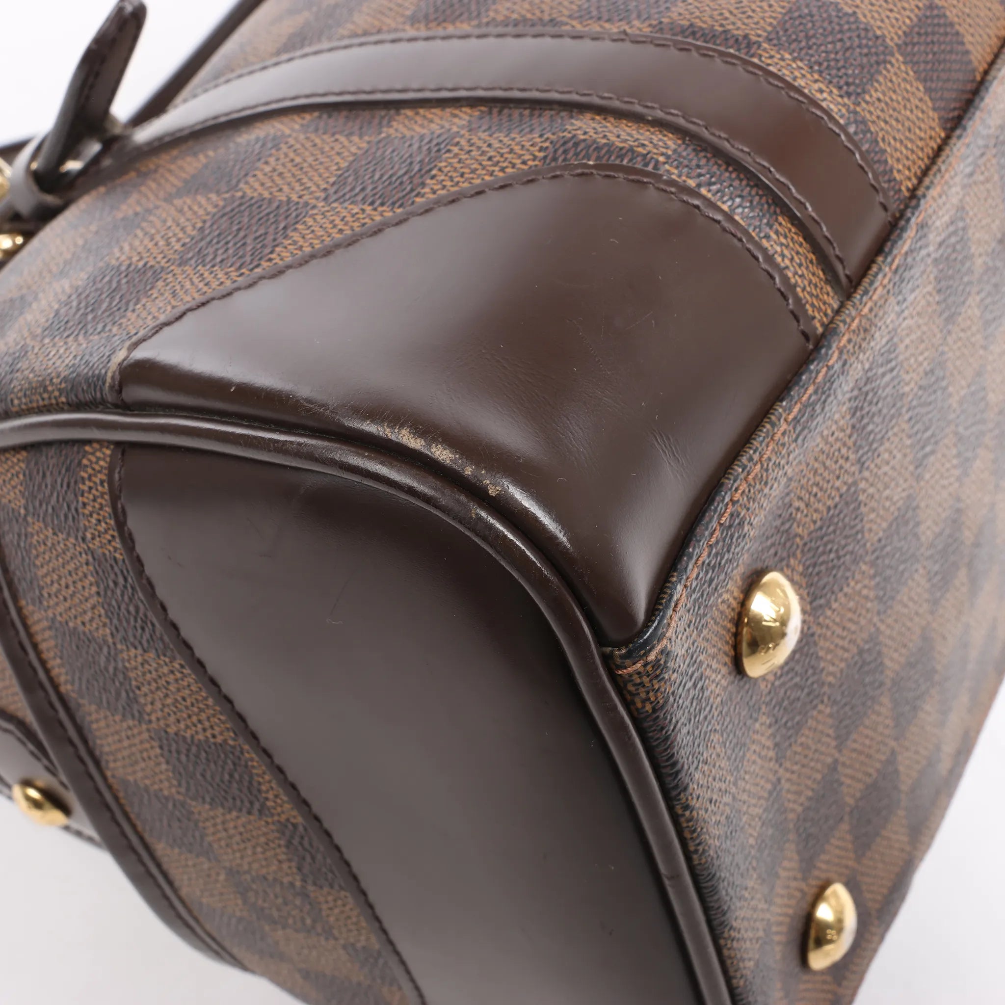 Louis Vuitton Damier Ebene Berkeley Handbag in Brown N52000